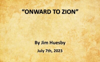 ONWARD TO ZION